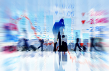 Business People Travelling Finance Concepts