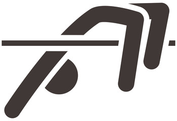 High jump icon