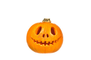 Halloween pumpkin isolated