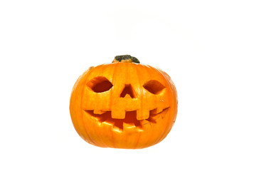 Halloween pumpkin isolated