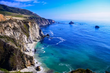 Fototapeten kalifornische Küste © srongkrod