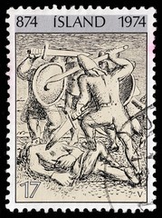 Iceland stamp