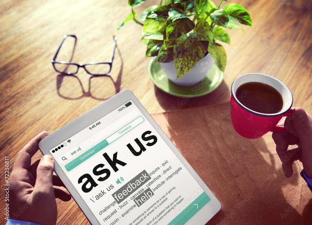 Poster digital dictionary ask us feedback help concepts