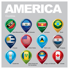 AMERICA Countries – Part  Five