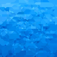 Blue Triangle Abstract Background