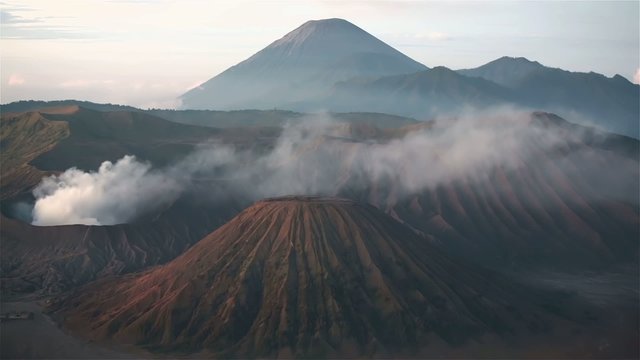 Mount Bromo volcanoes in Indonrsia,Java
