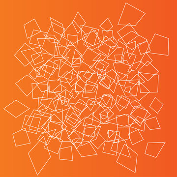 Geometric objects background. Abstract elements wallpaper.