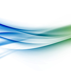 Swoosh lines divided border satin background