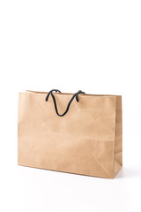 Shopping bag isolated on white