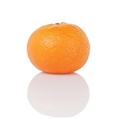 whole single tangerine