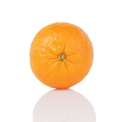 whole single tangerine