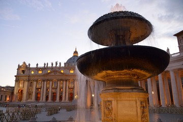 Piazza San Pietro a Roma