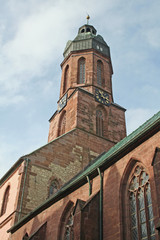 Fototapeta na wymiar Einbeck: Marktkirche St. Jacobi (1238, Niedersachsen)