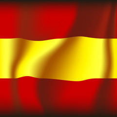 espanol / spanish flag illustration