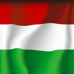 magyar / hungary flag illustration