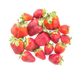 Strawberry isolated on white background