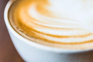 Latte coffee