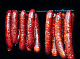 Smoked sausage meat