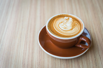 Latte coffee