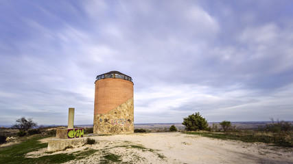 Fototapeta na wymiar Molar Watchtower. Madrid. Spain