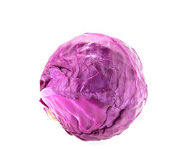 Obraz premium Cabbage isolated on white