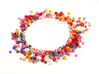 Colorful Circle Beads Decoration