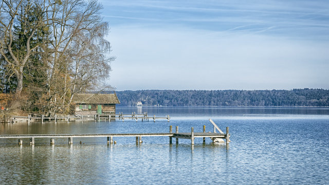 Starnberg Lake in Germany
