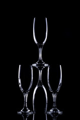 glass of champagne