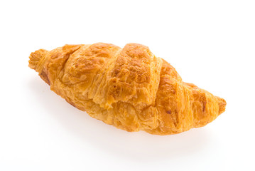 Croissant isolated on white background