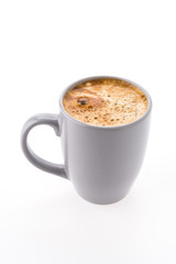 Coffee cup isolated on white background