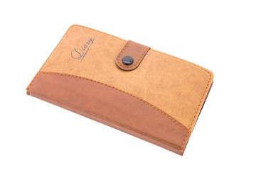 notebook isolated on white background