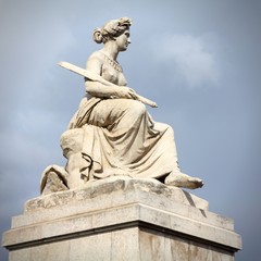 France - Paris Carrousel Bridge statue