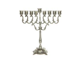Silver Menorah © STOCKSTUDIO