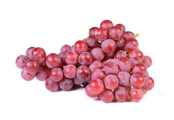 grapes isolated on over white background