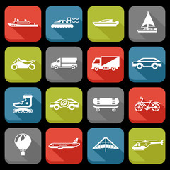 Transport Icons Set