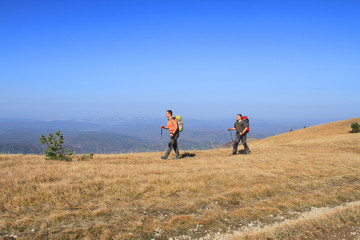 Obraz premium Autmn hike.