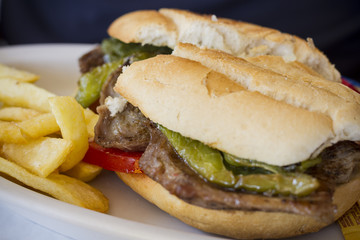 steak sandwich