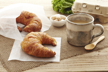 焼きたてクロワッサン