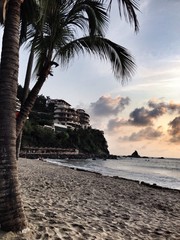 relaxing view at the beach