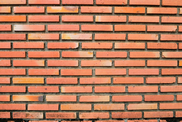 Obraz premium Red brick wall old and grunge for background