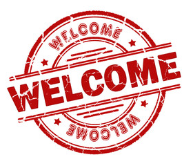 welcome stamp