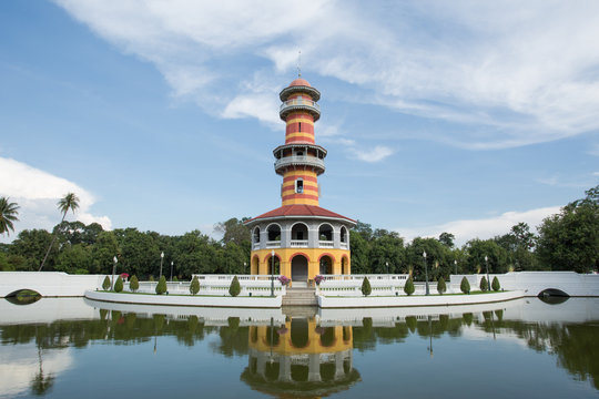 HO Withun Thasana at Bang Pa-In Palace, Thailand