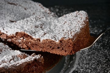 Schokoladenkuchen (Kladdkaka)
