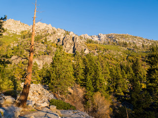 Mountain near Lake Tahoe