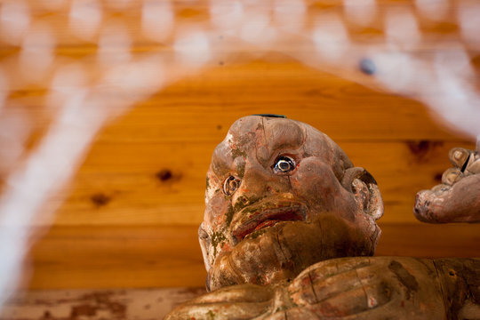 Japanese temple guardian called Nio
