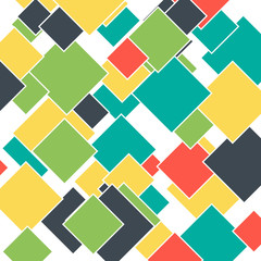 Abstract square colorful background