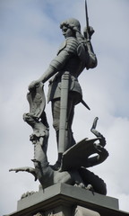 Saint George Killing the Dragon (sculpture)