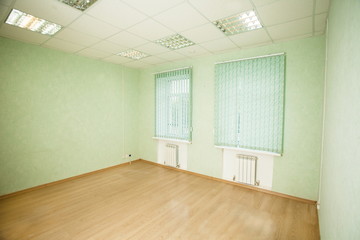 Fototapeta na wymiar empty office space with windows
