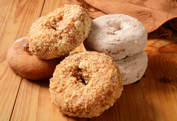 Assorted donuts