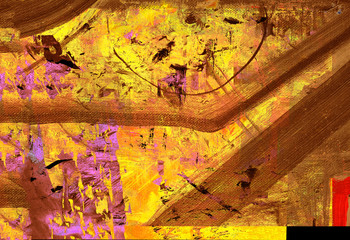 Abstract on Canvas